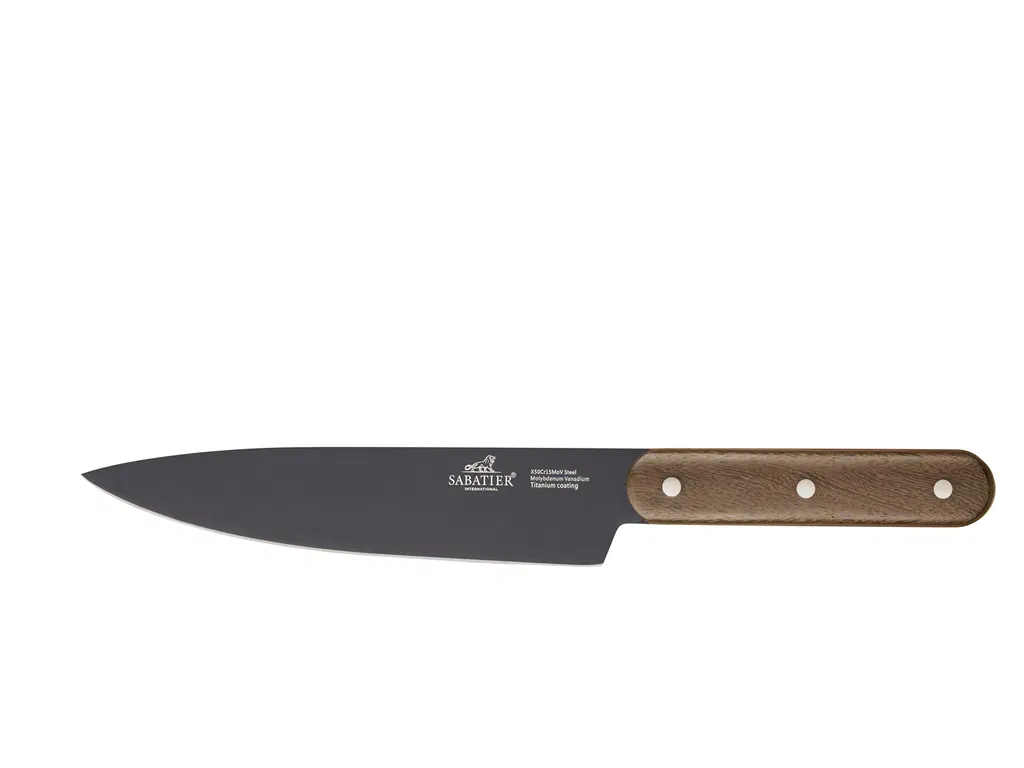 Lion Sabatier Knivsæt Phenix Walnut 4 dele Sort/valnøddetræ